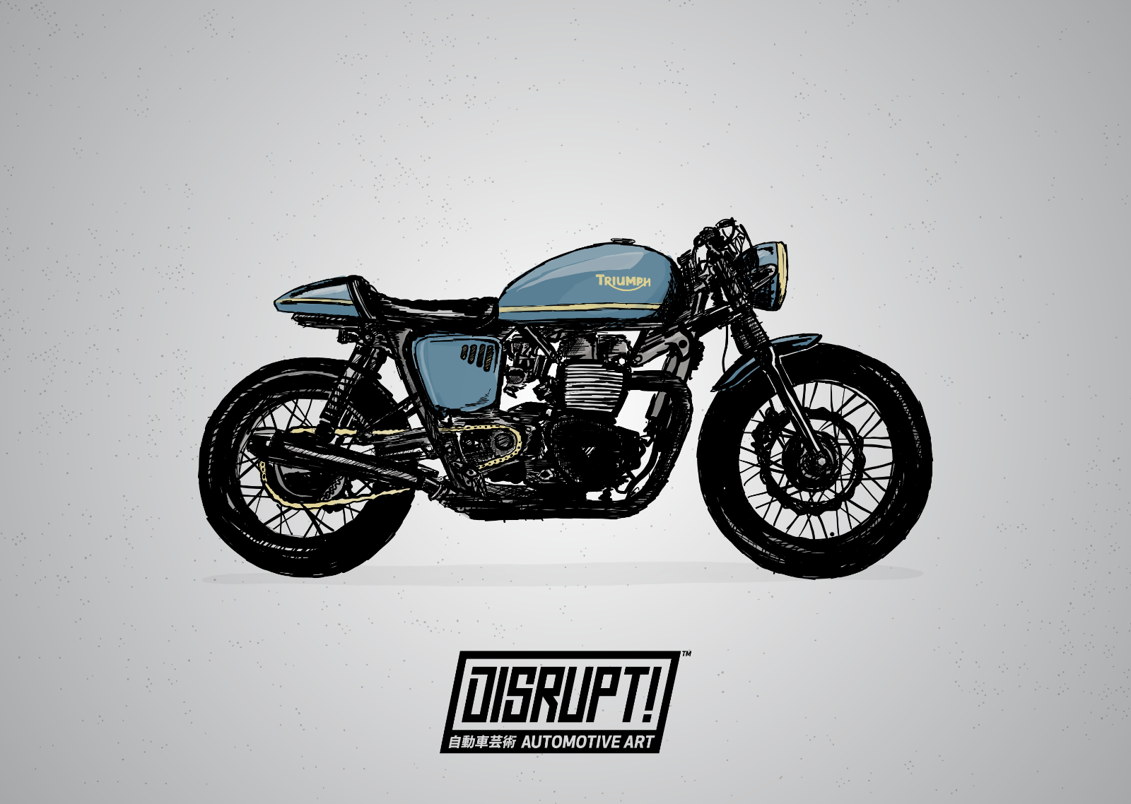 043 Triumph Bonneville by Graeme Voigt